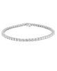 Platinum Tennis bracelet with round diamonds  