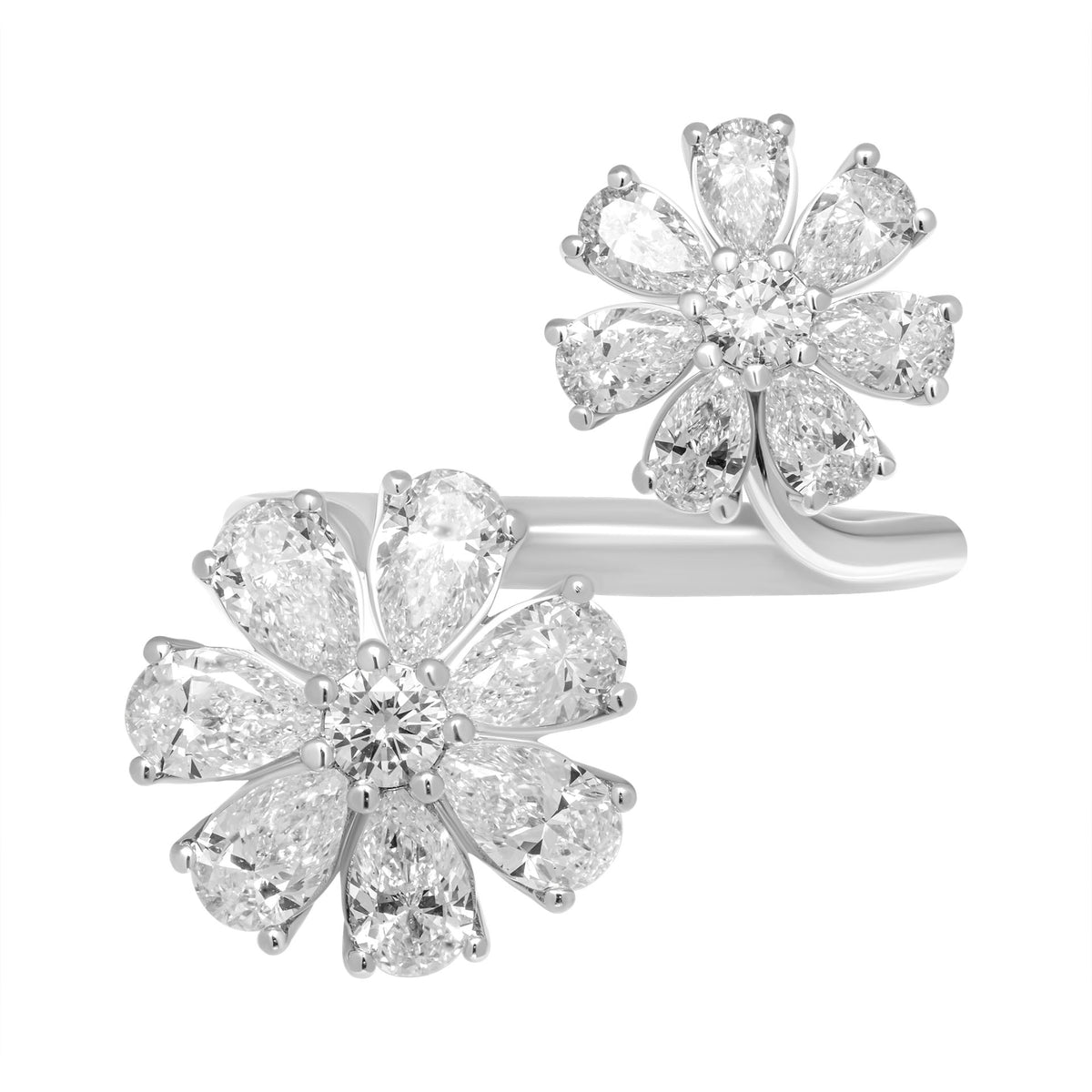Diamond Daisy Ring — M&V Vanguard Jewelry
